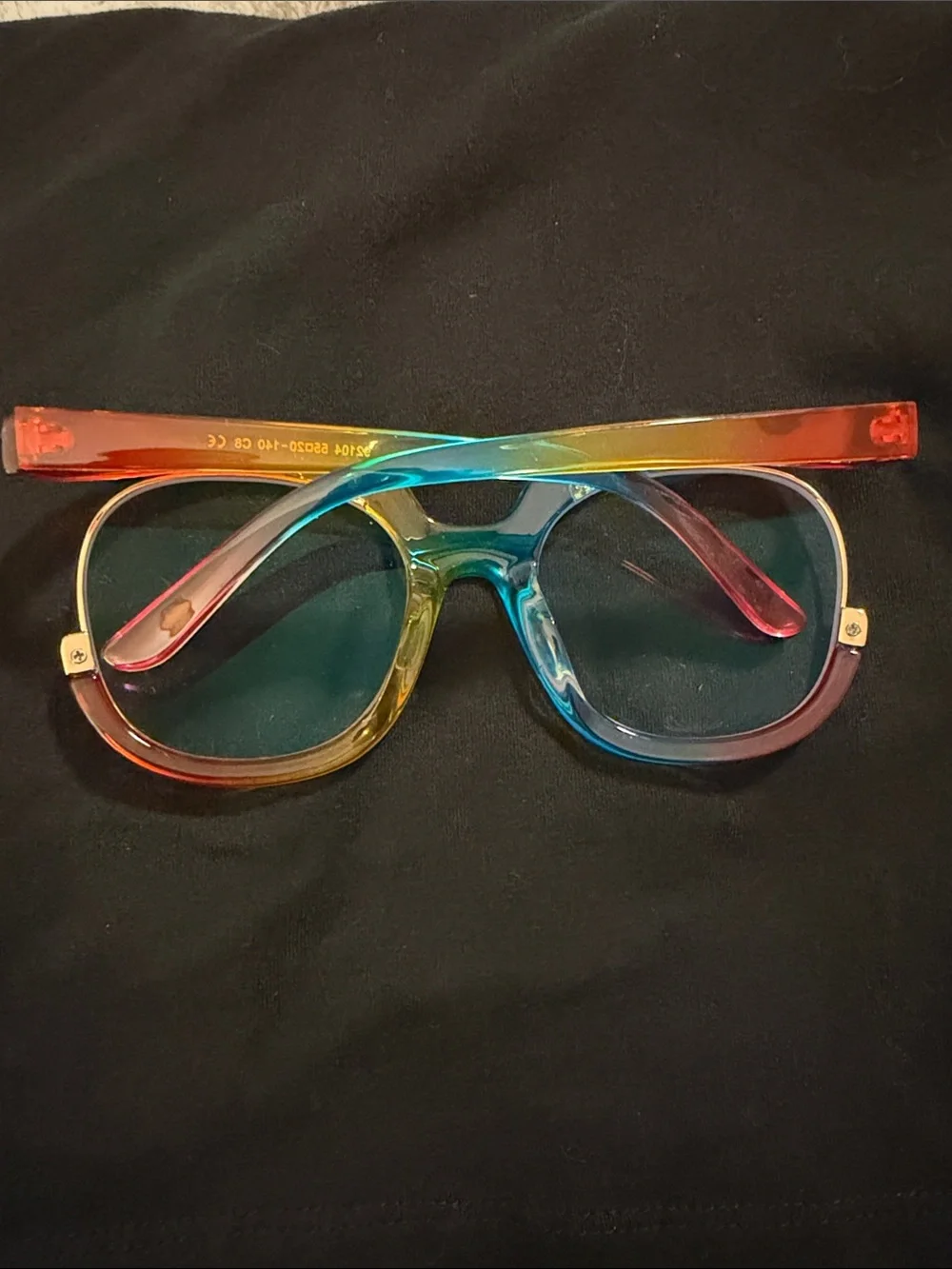 N/A rainbow glasses